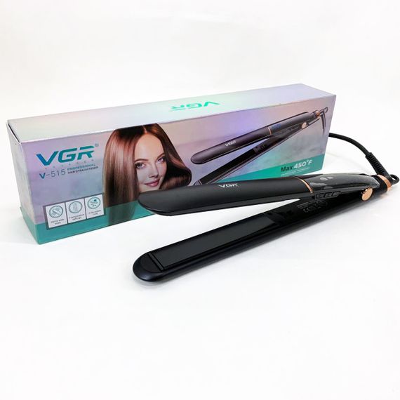 Утюжок-выпрямитель мощный VGR, Утюжок для волос узкий, Утюжок для ухода за волосами RP-72 | Зображення 6