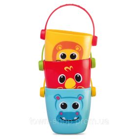 Игрушечные ведерка для игры в ванной Kiddi Smart – Водограйчики