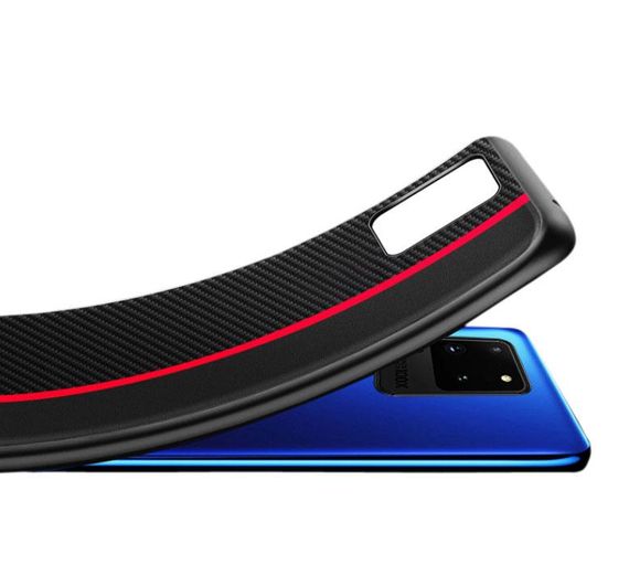 Чохол Primo Cenmaso для Samsung Galaxy S20 Ultra (SM-G988) - Black&Red | Зображення 1