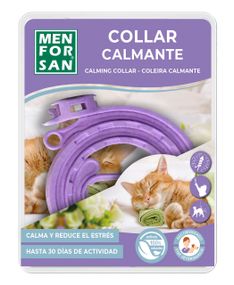Ошейник успокаивающий для котов Menforsan Anti Stress Calming Collar 33 см