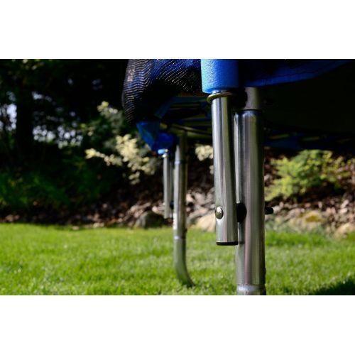 Батут Funfit 6ft (183см) синий с внешней сеткой | Зображення 6