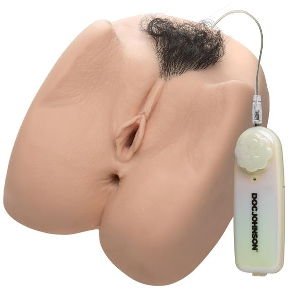 Мастурбатор з вібрацією Doc Johnson Sasha Grey ULTRASKYN Deep Penetration Vibrating Pussy&Ass sexstyle | Зображення 2