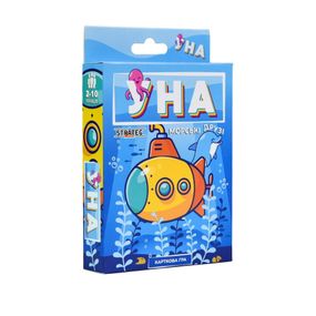 Карточная игра "УНА морские друзья" 30449 на украинском языке 108 карточек