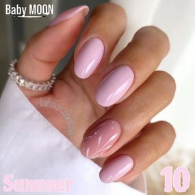 Гель-лак BABY MOON Summer №10 нежно-розовый, 6 мл