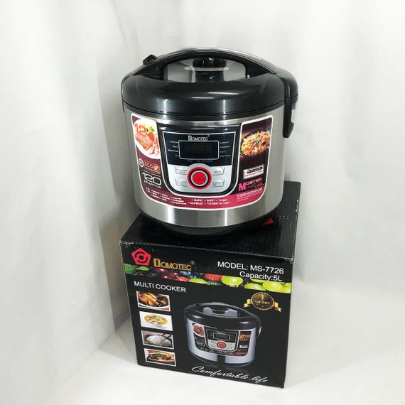 Многофункциональная мощная мультиварка Domotec, Многофункциональная мультиварка для варки JX-96 | Зображення 2