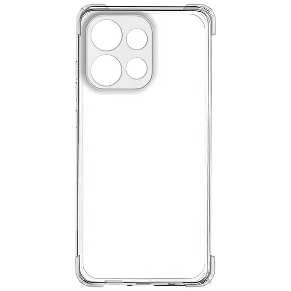 TPU чохол GETMAN Ease logo посилені кути Full Camera для Motorola Edge 50 Neo / 60 Neo Безбарвний (прозорий) | Зображення 4