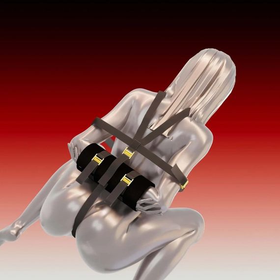 Бандажний набір UPKO Simplified Takate Kote Set для фіксації, чорний sexstyle | Зображення 1