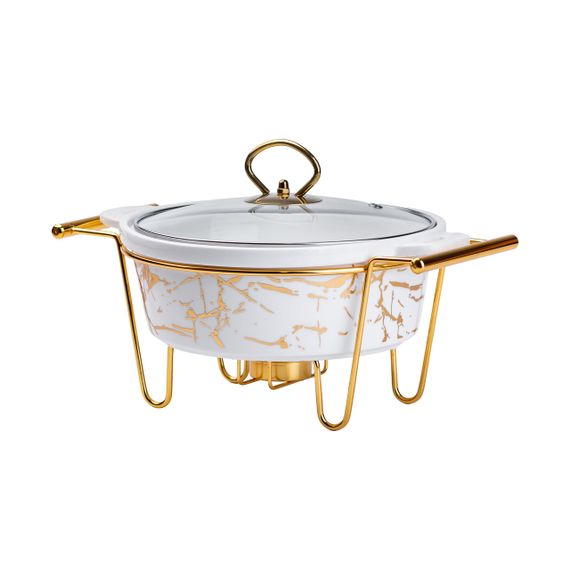 Марміт порцелянаовий круглий 1 літр із підігрівом HP1037 | Зображення 3