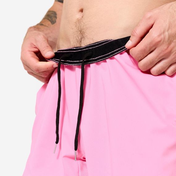 Шорти чоловічі для фітнесу з кишенями на блискавці рожеві - XL | Зображення 2