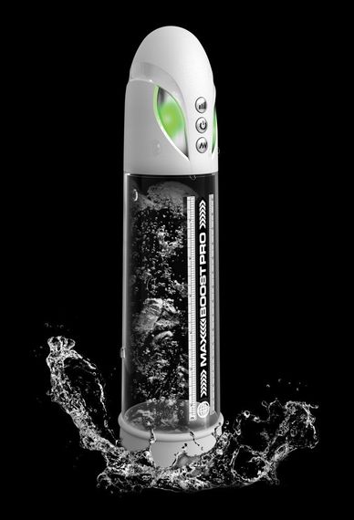 Помпа вакуммная Pipedream Pump Worx Max Boost Pro Flow белая, 30.6 см Sex Aura | Зображення 4