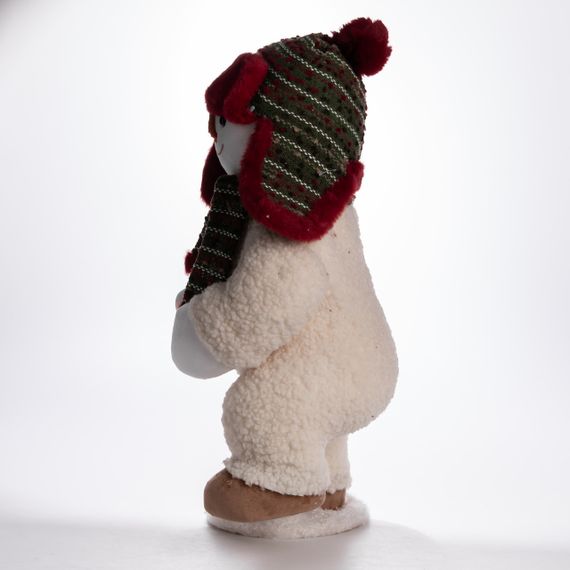 Новорічна фігурка Сніговик 29×23×54 (см) CR-4-10 | Зображення 2