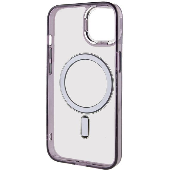 Чохол TPU Iris with MagSafe для Apple iPhone 14 (6.1") Чорний | Зображення 3