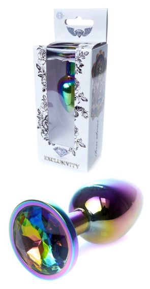Анальная пробка Boss Series - Jewellery Multicolour PLUG Clear S, BS6400116 sexstyle
