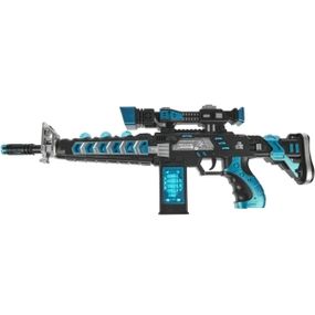 Автомат свето-звуковой ZIPP Toys Оружие будущего Cиний