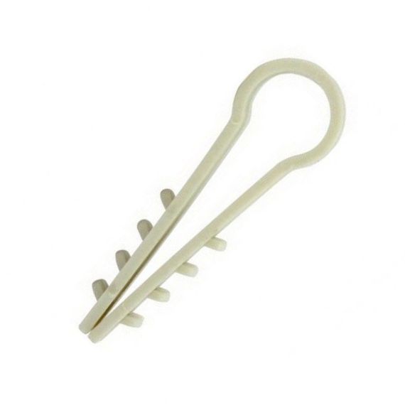 Крепление елка круглое d 6 белое 100шт Ny95506182