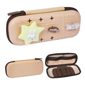 Пенал твердий із силіконовою панеллю YES PHS-4 Miffy Bunny 533837 6х9.5х23 см