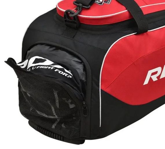 Спортивна сумка RDX R1 Duffel Bag with Backpack Straps Black/Red (GKB-R1B) | Зображення 3