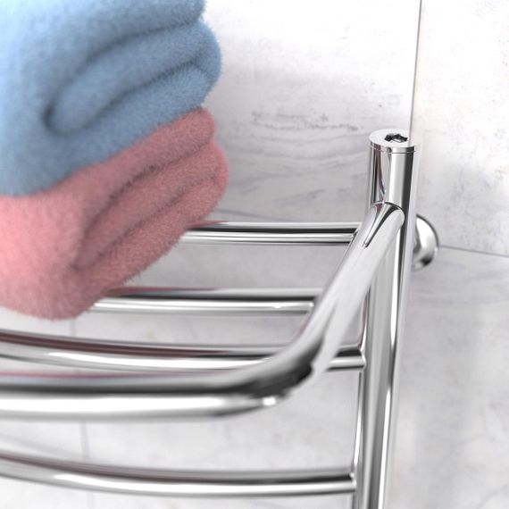 Водяна рушникосушарка Laris Євромікс П12 600 х 1200 з полицею | Зображення 5