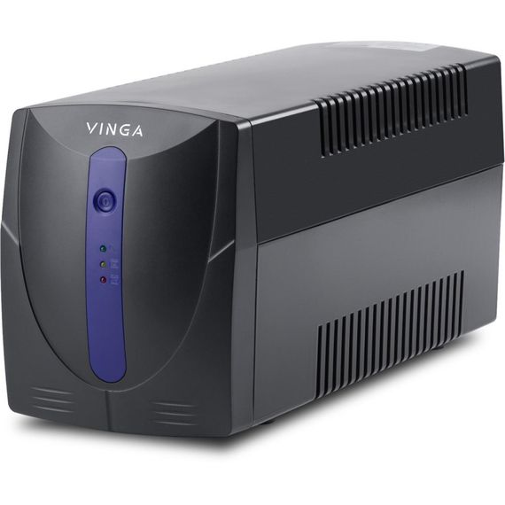 Пристрій безперебійного живлення Vinga LED 600VA plastic case with USB (VPE-600PU) | Зображення 6