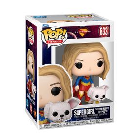 Набор игровых фигурок Funko POP! серии Супергерл - Супергерл и Крипто Суперпес