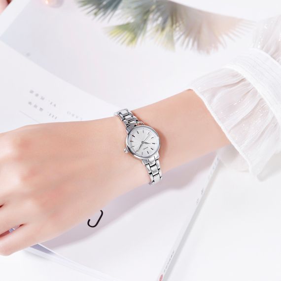 Жіночий годинник Skmei 1410SI Silver | Зображення 3