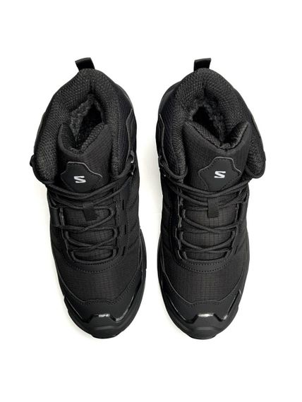 Зимові чоловічі кросівки New Salomon X Ultra 4 Mid Fur Black (топ якість) A4864 44 | Зображення 4