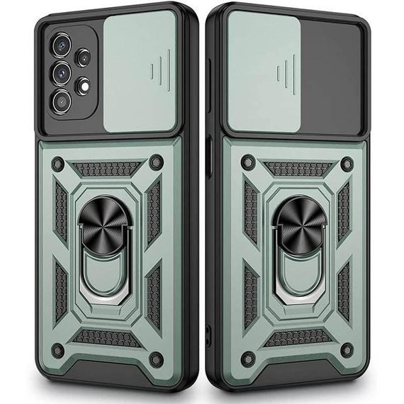 Чохол Ummi Camshield Serge Ring для Samsung Galaxy A33 5G Зелений