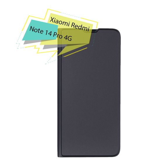 Чохол до мобільного телефона BeCover Exclusive New Style Xiaomi Redmi Note 14 Pro 4G Black (713325)