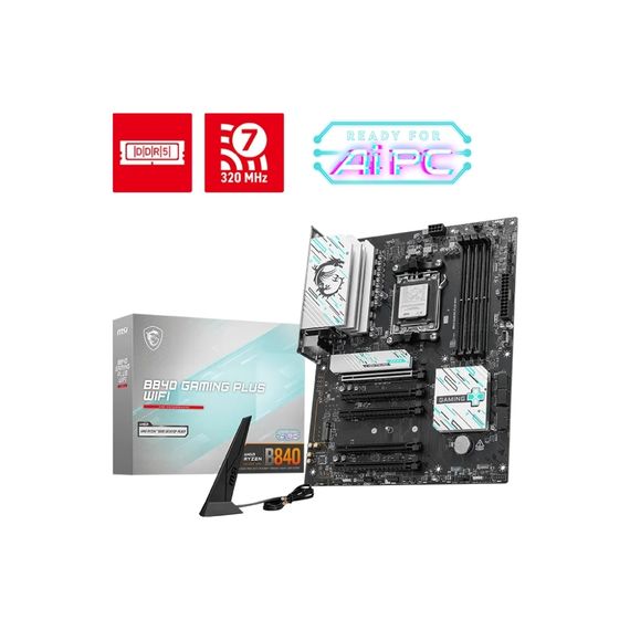 Материнская плата MSI B840 GAMING PLUS WIFI | Зображення 4