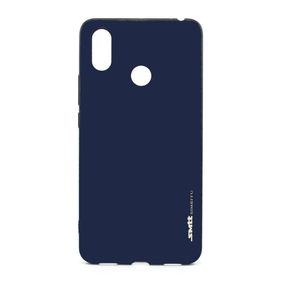 Чохол Силіконовий (TPU) SMTT накладка для Xiaomi Mi Max 3 Синій