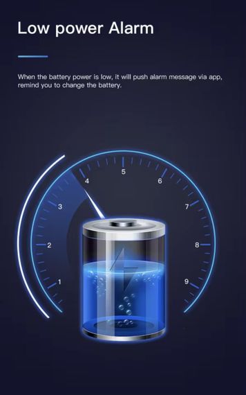 Умный Bluetooth-датчик температуры и влажности Tuya с удаленным мониторингом | Зображення 7