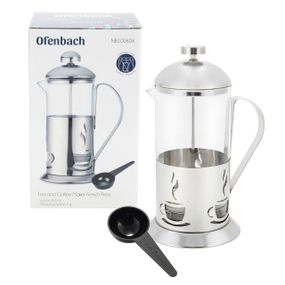 Заварник френчпресс с мерной ложкой 800ml для чая и кофе