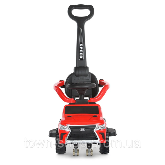 Каталка-толокар Bambi Racer M 4808EL-3 красный 2 в 1 | Зображення 7