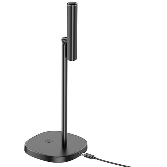 Настольный микрофон Hoco L16 Mike USB+Type-C Black | Зображення 1