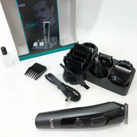 Машинка для стрижки волос электрическая VGR, Профессиональная машинка для стрижки волос в салон CM-67 | Зображення 6