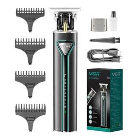 Професійна акумуляторна машинка для стрижки волосся VGR V-009 тример для бороди та вусів