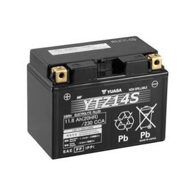 Аккумулятор МОТО Yuasa 12V 11,8Ah High Performance MF VRLA Battery YTZ14S(GEL)