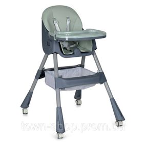Стульчик для кормления M 5722 Mint до 20 кг, складной, 5-ти точечный, экокожа