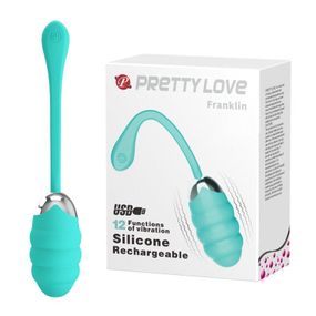 Віброяйце з рельєфним дизайном PrettyLove "Franklin" BI-014656 sexstyle