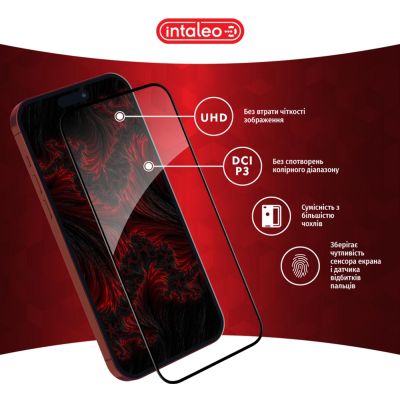 Стекло защитное Intaleo Full Glue Apple iPhone 15 Pro (1283126575440) | Зображення 3