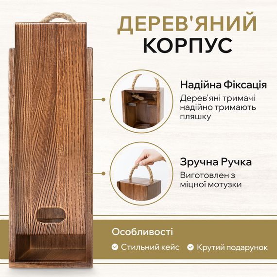 Дерев'яний кейс для вина | Зображення 1