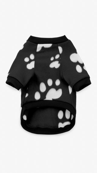 Светр флісовий для собак та котів C811 S Чорний shop (2000999526992)