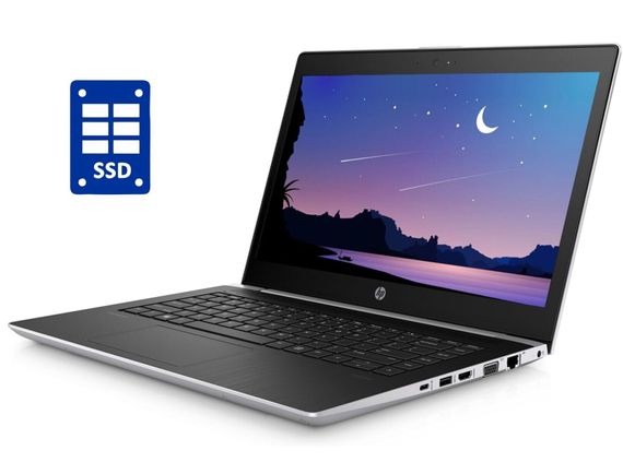 Ультрабук Б-класс HP ProBook 430 G5 / 13.3" (1366x768) TN / Intel Core i3-8130U (2 (4) ядра по 2.2 - 3.4 GHz) / 8 GB DDR4 / 128 GB SSD / Intel UHD Graphics 620 / WebCam / Win 10 Pro б/у
