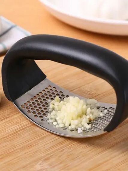 Чесночница Пресс для чеснока из нержавеющей стали Garlic Press | Зображення 4