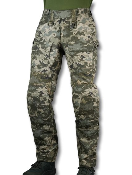 Тактичні штани з наколінниками PREDATOR 65/35 Flex Піксель 50/4 | Зображення 1