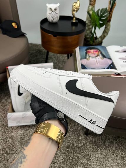 Чоловічі кросівки Air Force 1 Low White Black  , В'єтнам 43 27,5 | Зображення 2
