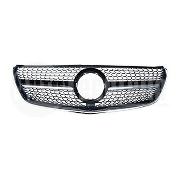 Решетка радиатора Mercedes Benz W447 15-20 (хром/cеребро (c отв. камеры) ) Diamond, AutoTechteile, 130 8879,