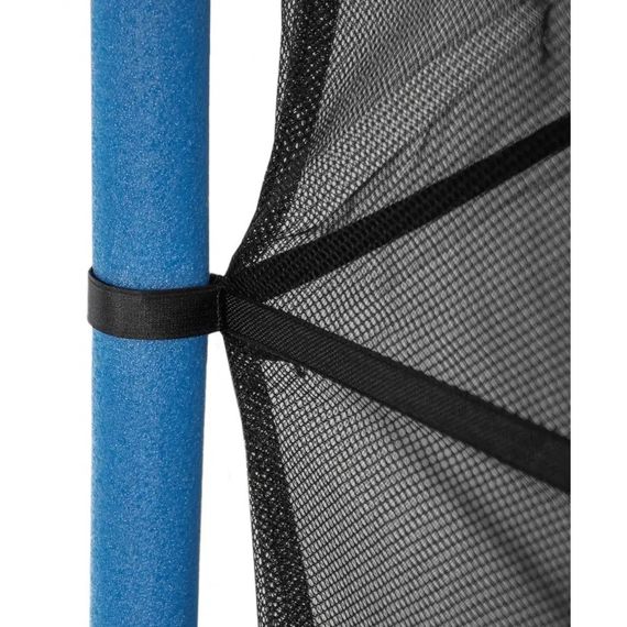 Детский батут Fitonix 140 см с защитной сеткой и 6 опорными ножками, синий | Зображення 8