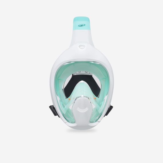 Маска дитяча Easybreath для снорклінгу (6-10 років/розмір XS) без сумки зелена - One Size