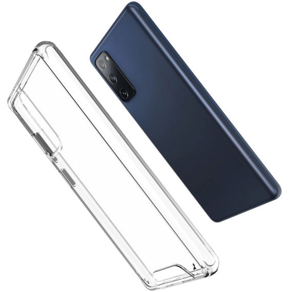 Чохол TPU Space Case transparent для Samsung Galaxy S20 FE Прозорий | Зображення 1